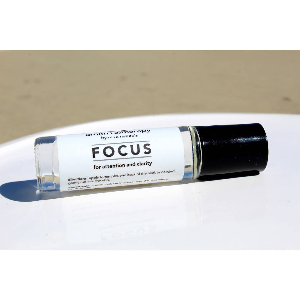 aromatherapy focus essential oil roller (0.3 ounce)