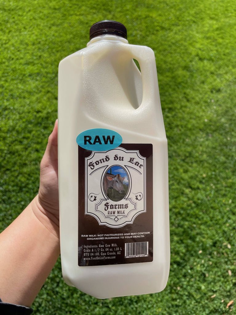 Raw Milk (Half Gallon)