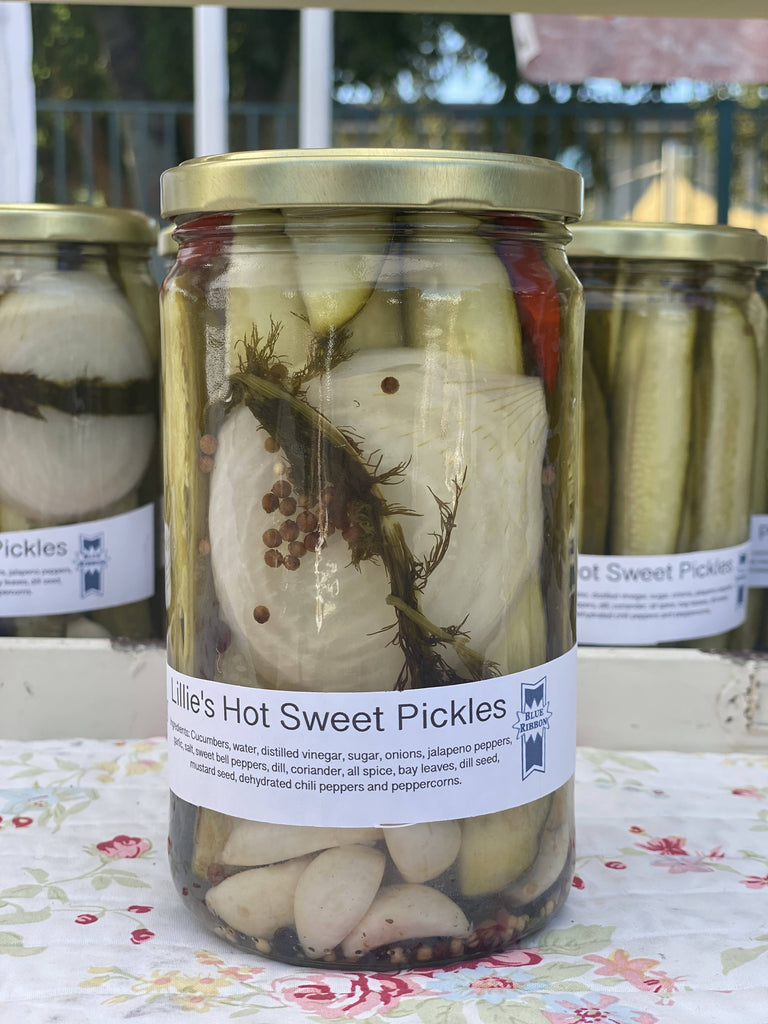 Lillie's Hot & Sweet Pickles (26 oz)
