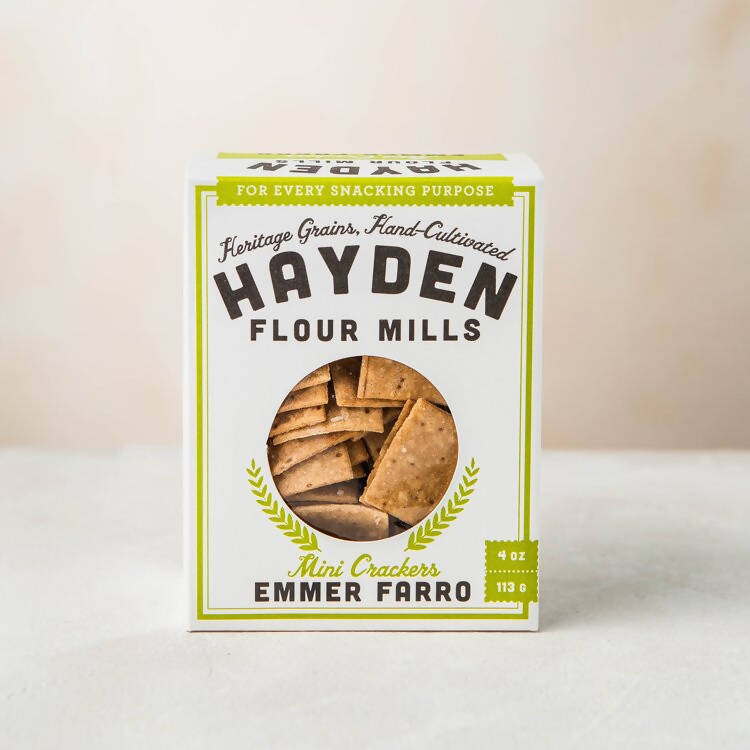 Heritage Crackers: Emmer Farro