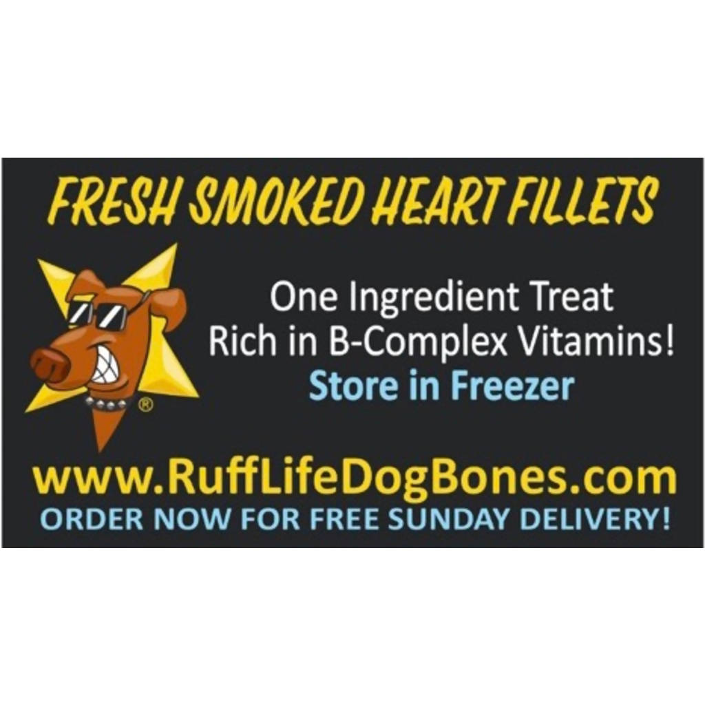 Fresh Smoked Beef Heart Fillets (1 Bag)