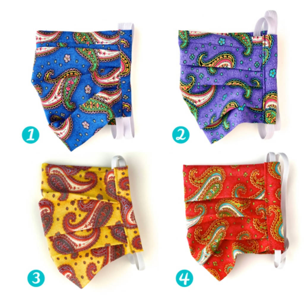 Paisley Face Mask Collection